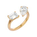 Sculpted Embrace Ring