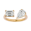 Sculpted Embrace Ring