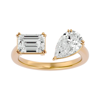Sculpted Embrace Ring