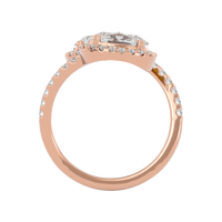 Double Halo Ring