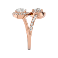 Double Halo Ring