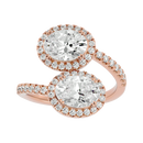 Double Halo Ring