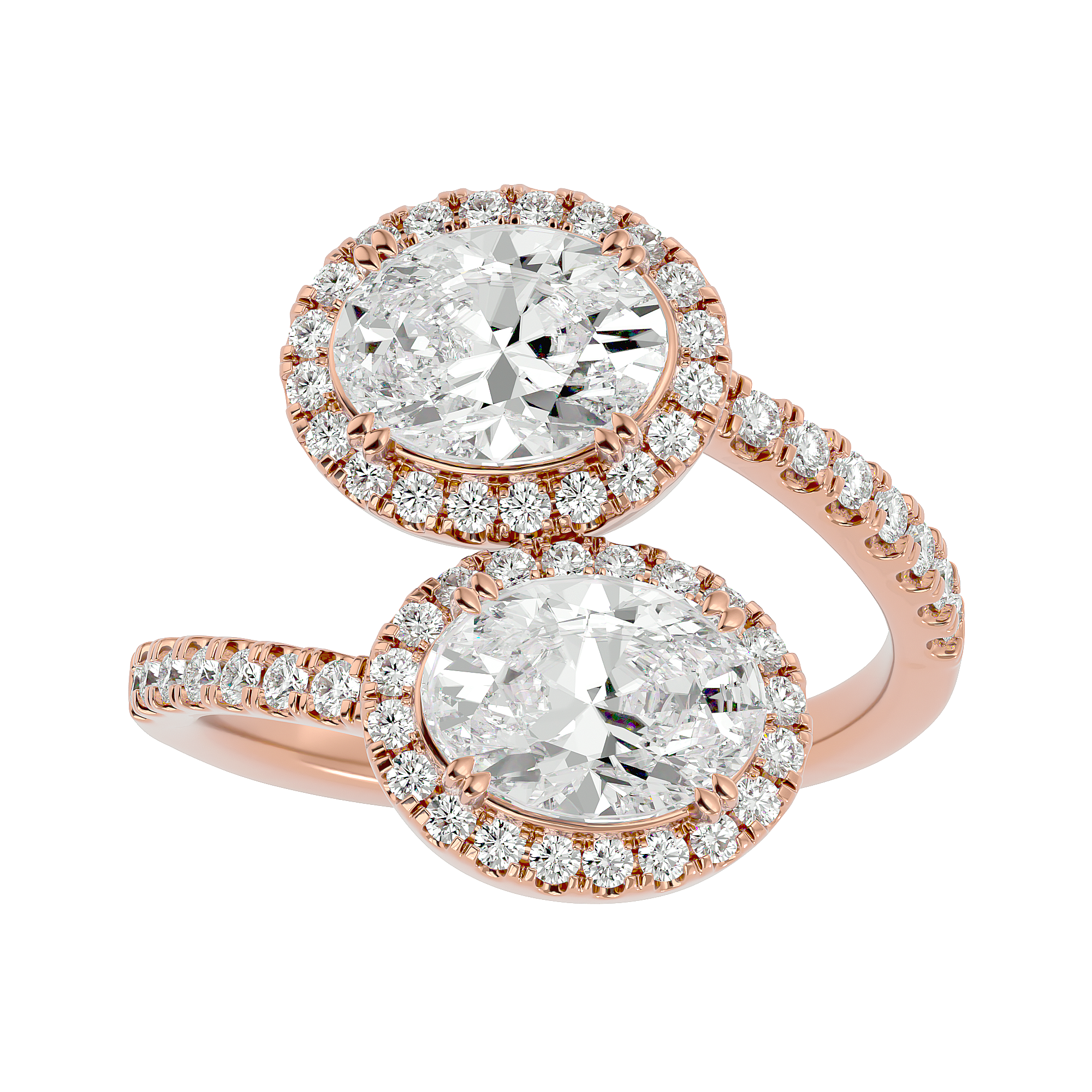 Double Halo Ring