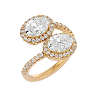 Double Halo Ring