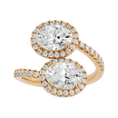 Double Halo Ring