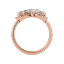 Cascade Duet Ring