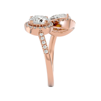 Cascade Duet Ring