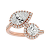 Cascade Duet Ring