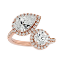 Cascade Duet Ring
