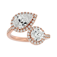 Cascade Duet Ring