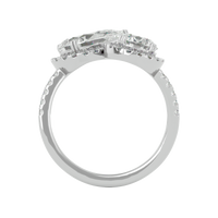 Cascade Duet Ring