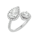 Cascade Duet Ring