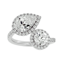 Cascade Duet Ring