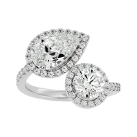 Cascade Duet Ring