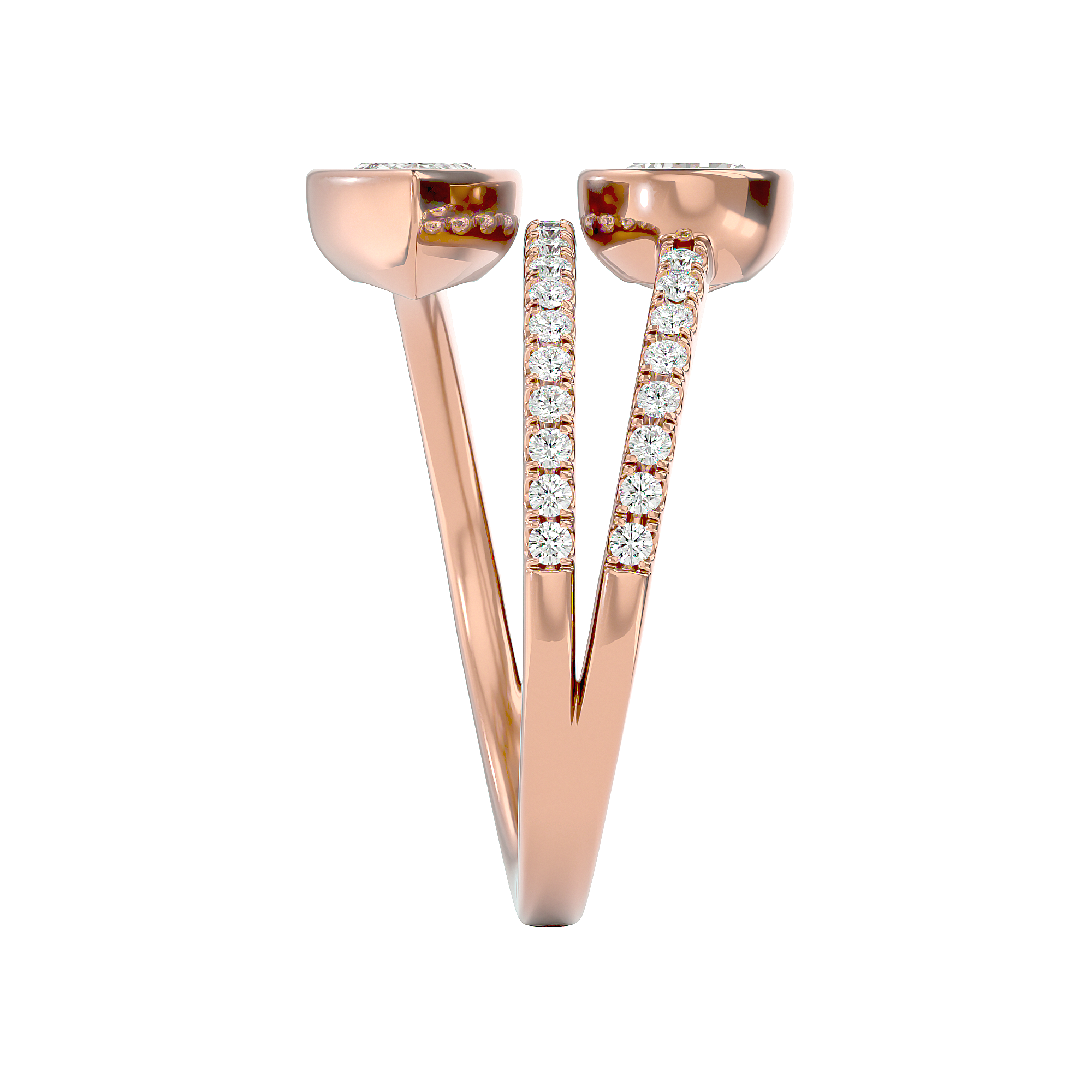 Cascade of Light Ring