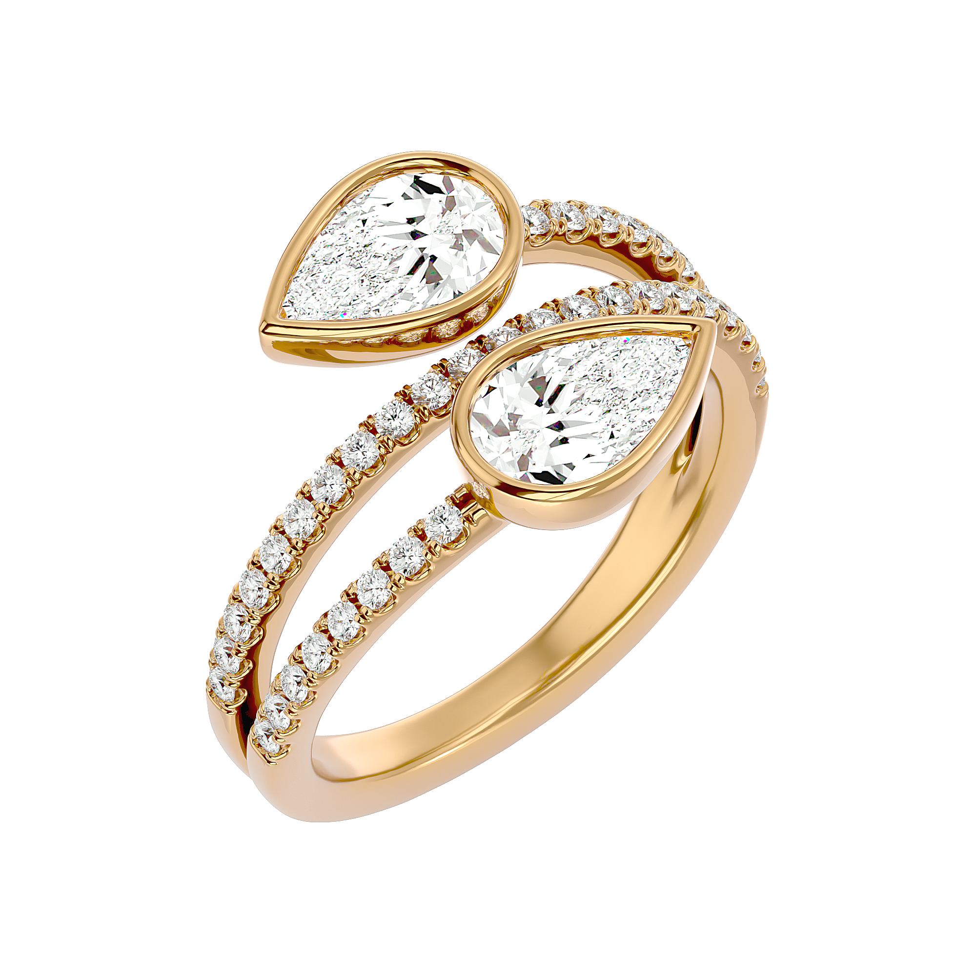 Cascade of Light Ring