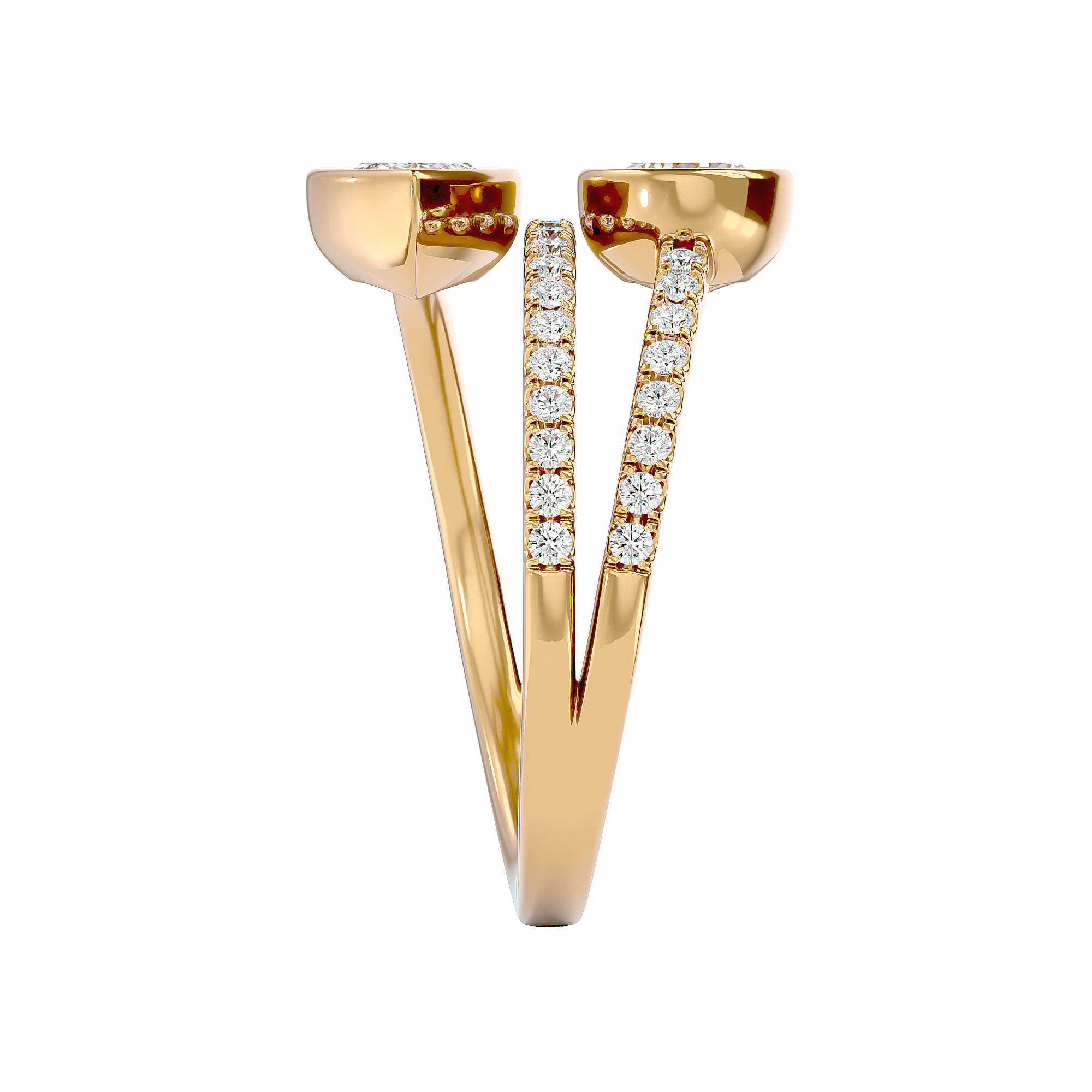 Cascade of Light Ring