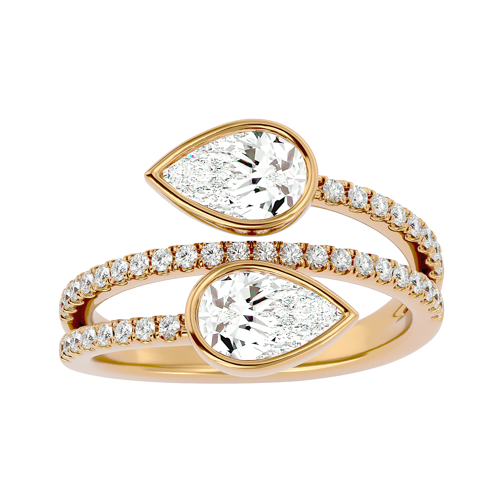 Cascade of Light Ring