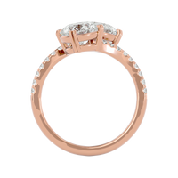 Twin Stars Ring