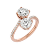 Twin Stars Ring