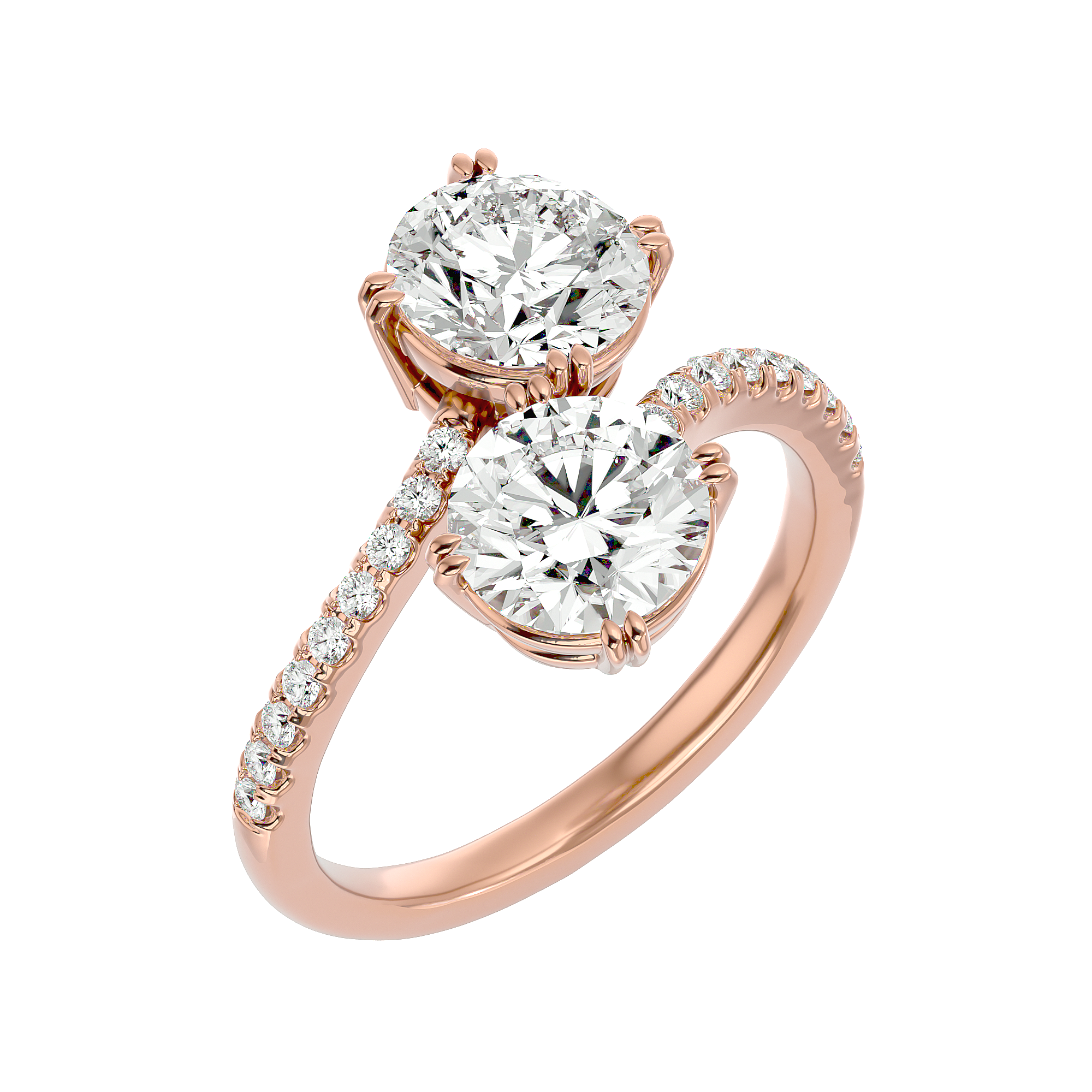 Twin Stars Ring