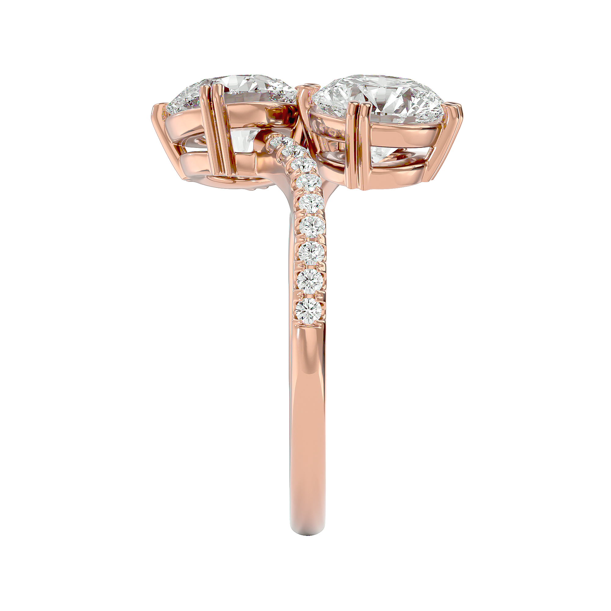 Twin Stars Ring