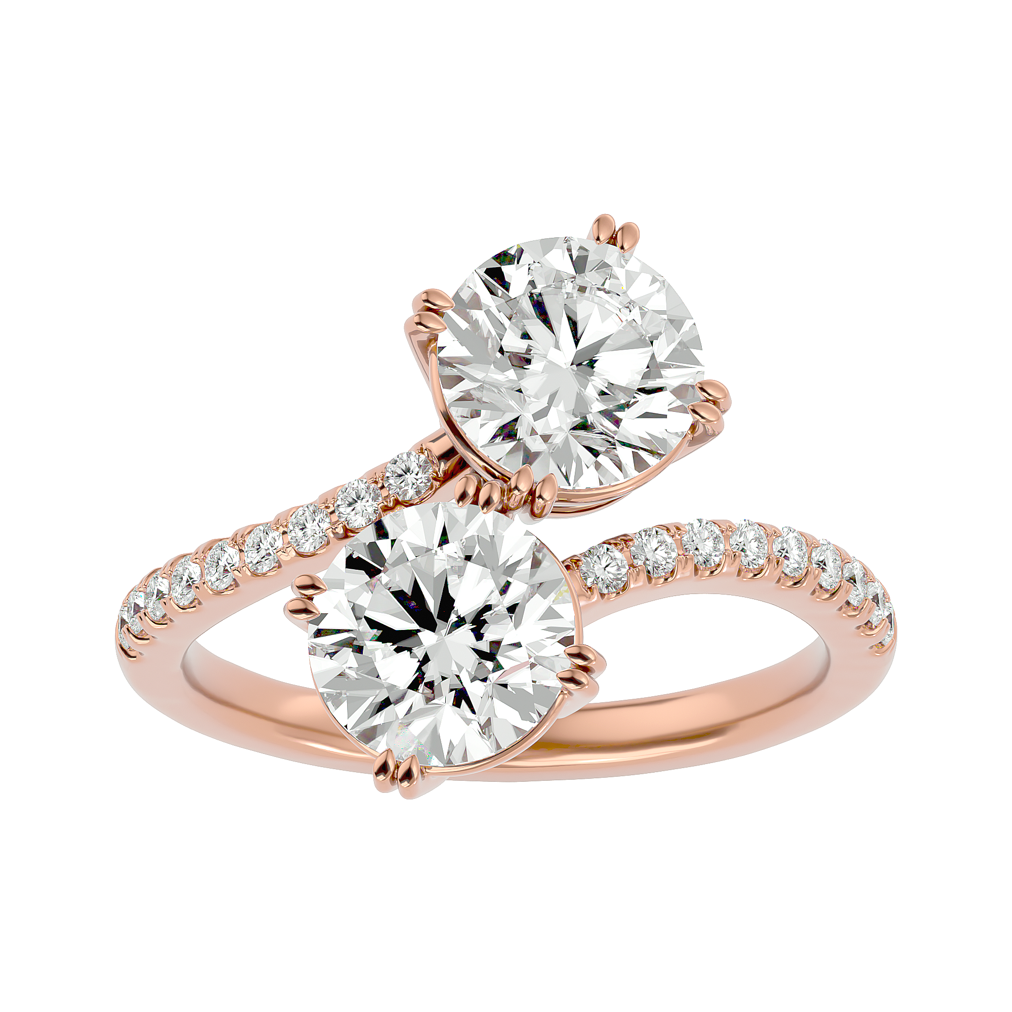 Twin Stars Ring