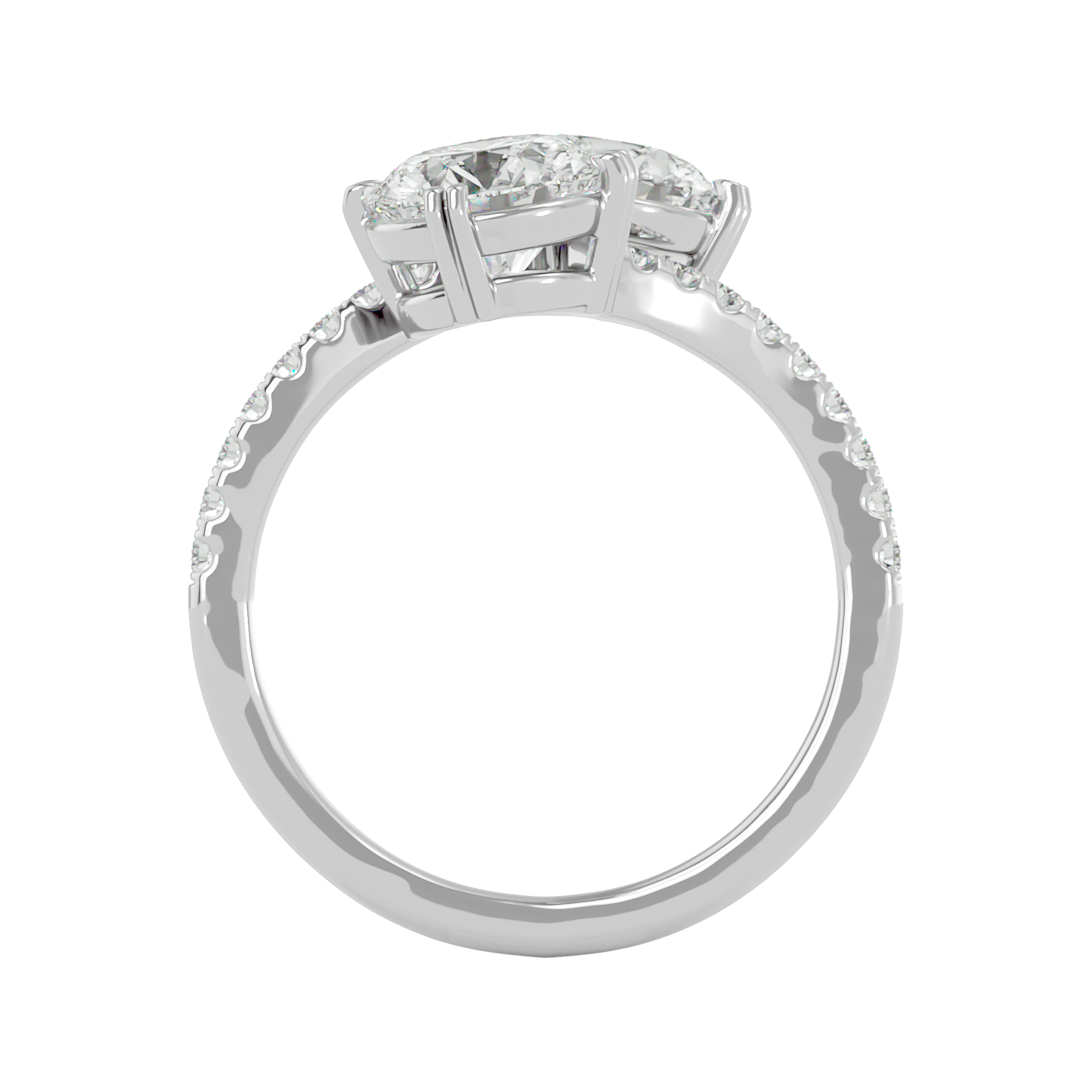 Twin Stars Ring