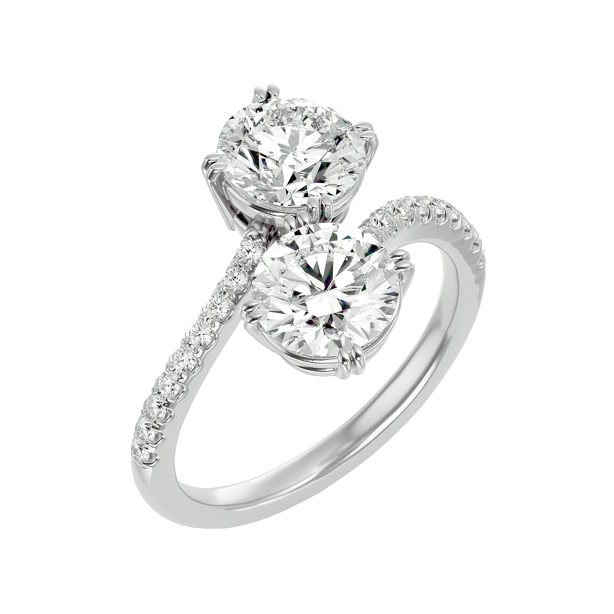 Twin Stars Ring
