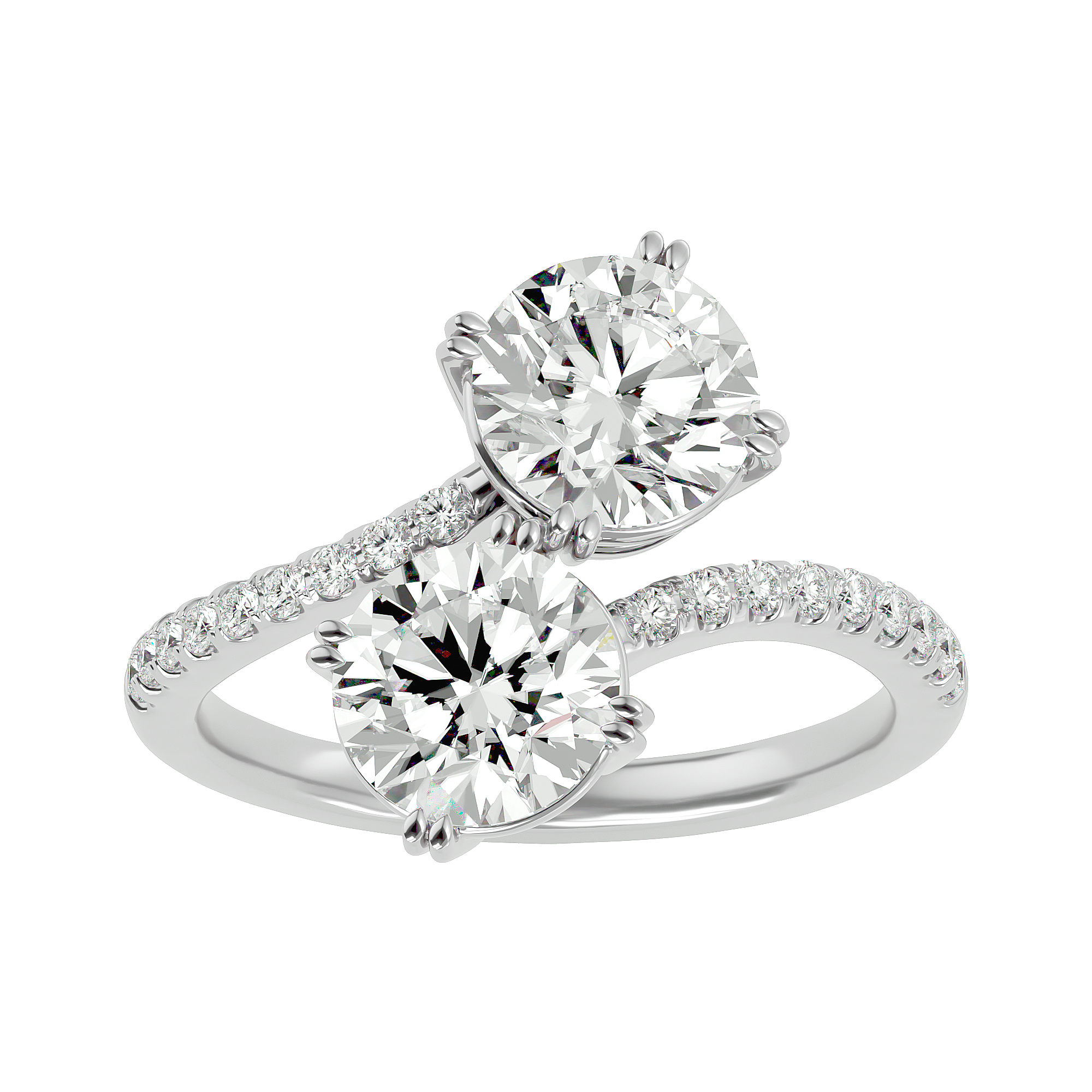 Twin Stars Ring