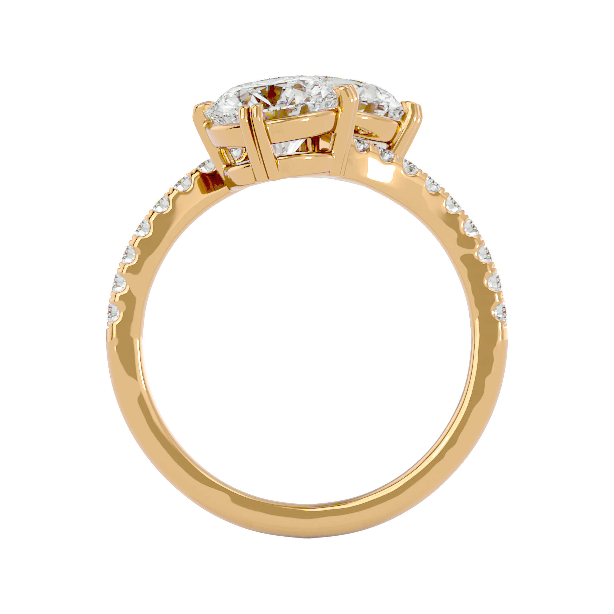 Twin Stars Ring