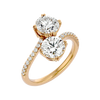 Twin Stars Ring