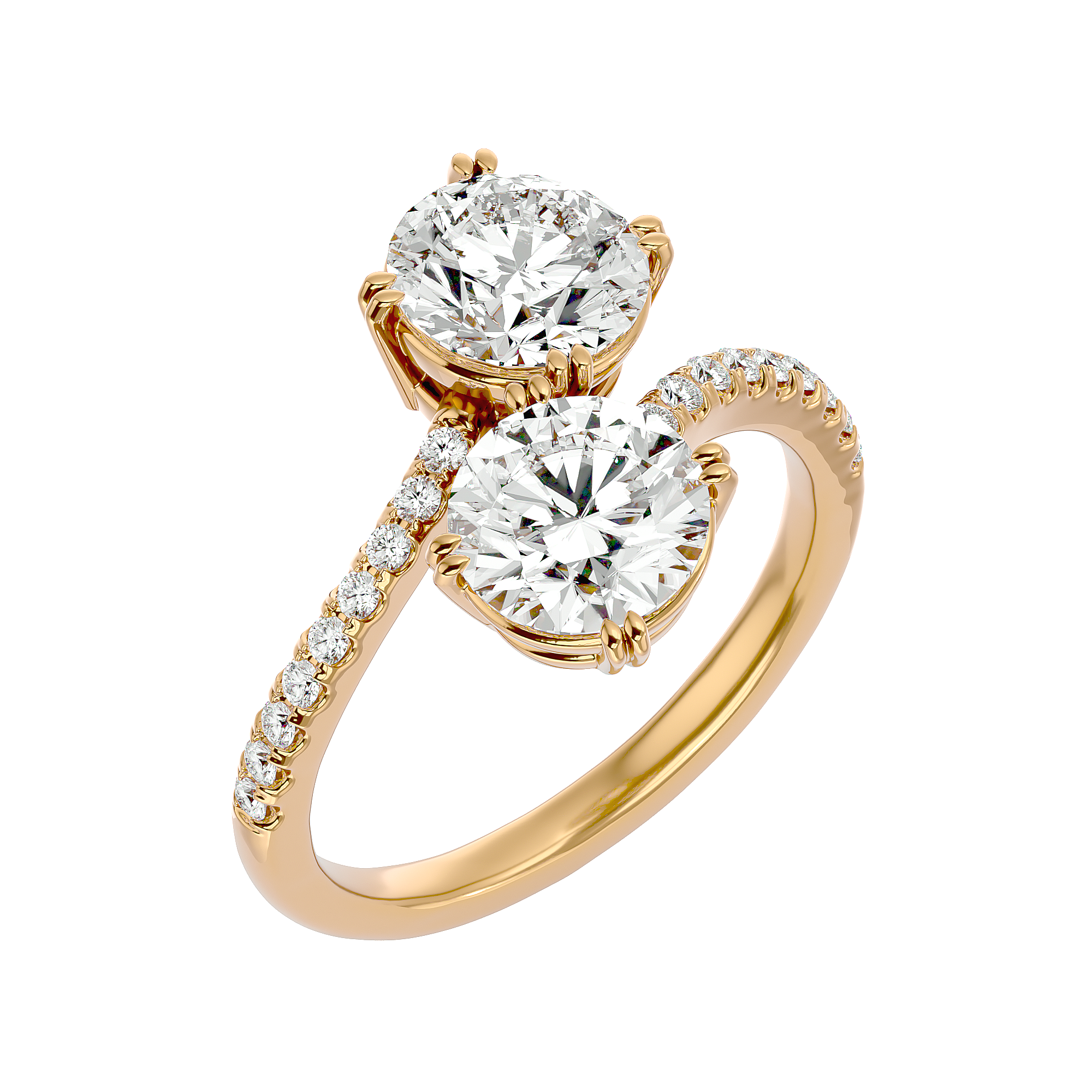 Twin Stars Ring