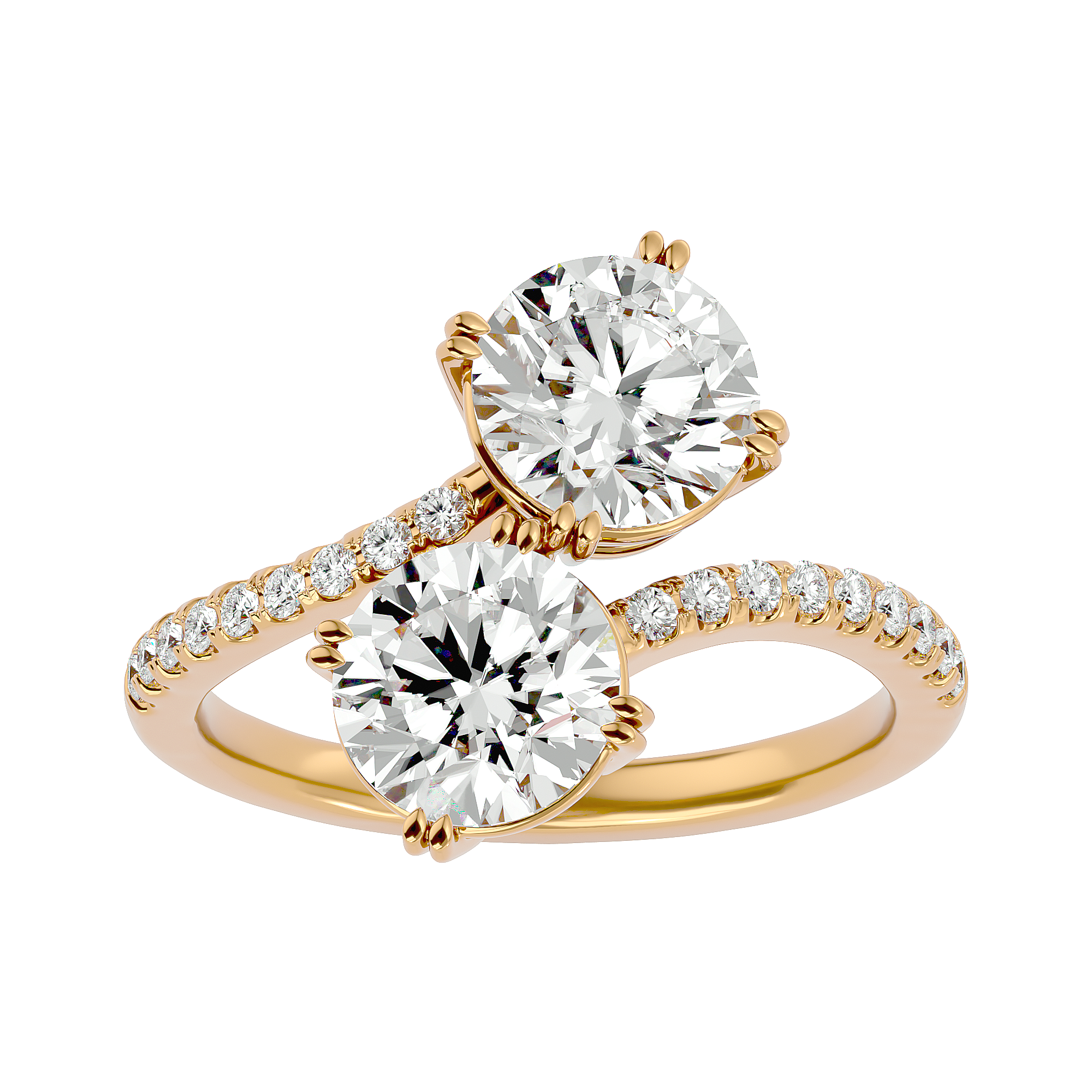 Twin Stars Ring