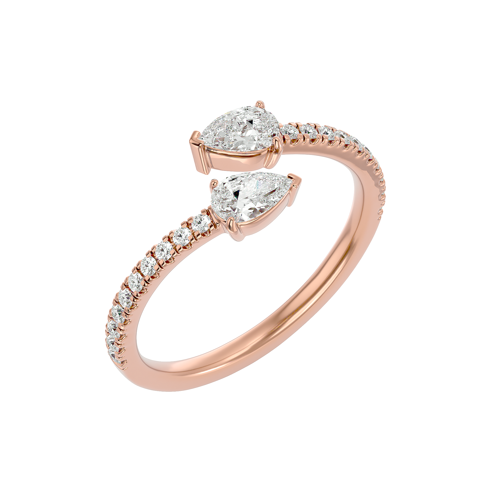 Whispering Leaves Ring