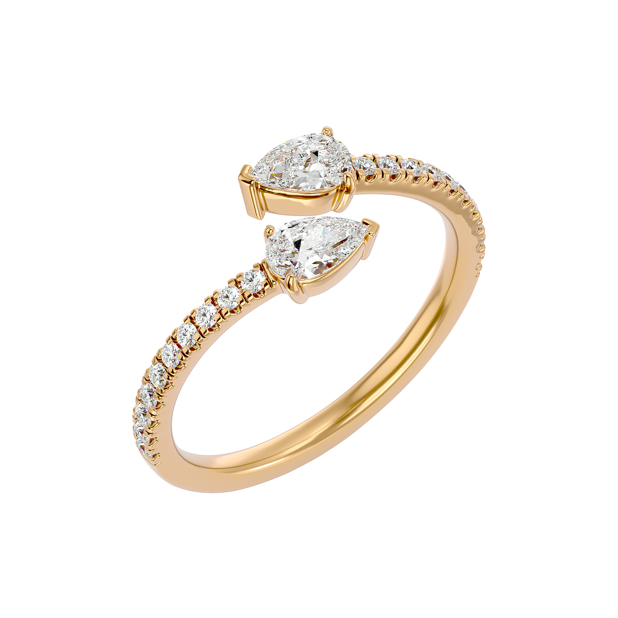 Whispering Leaves Ring