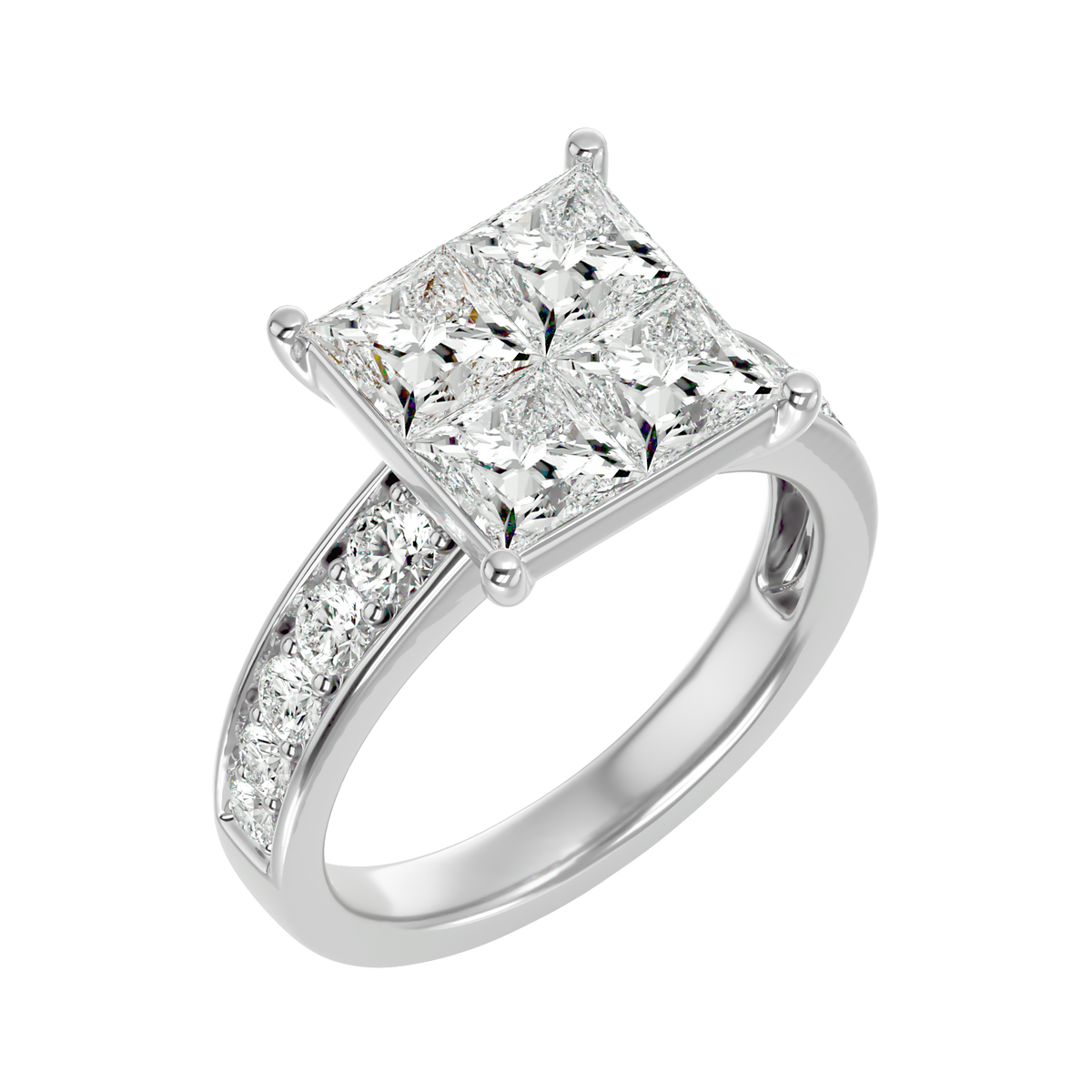 White Gold / 14 kt / 7
