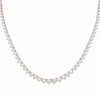 Eternal Hearts Tennis Necklace