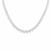 Eternal Hearts Tennis Necklace