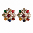 Navratna Bloom Studs