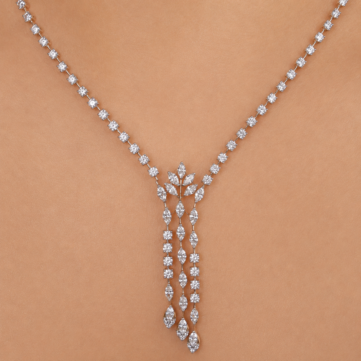 Celeste Vine Diamond Necklace