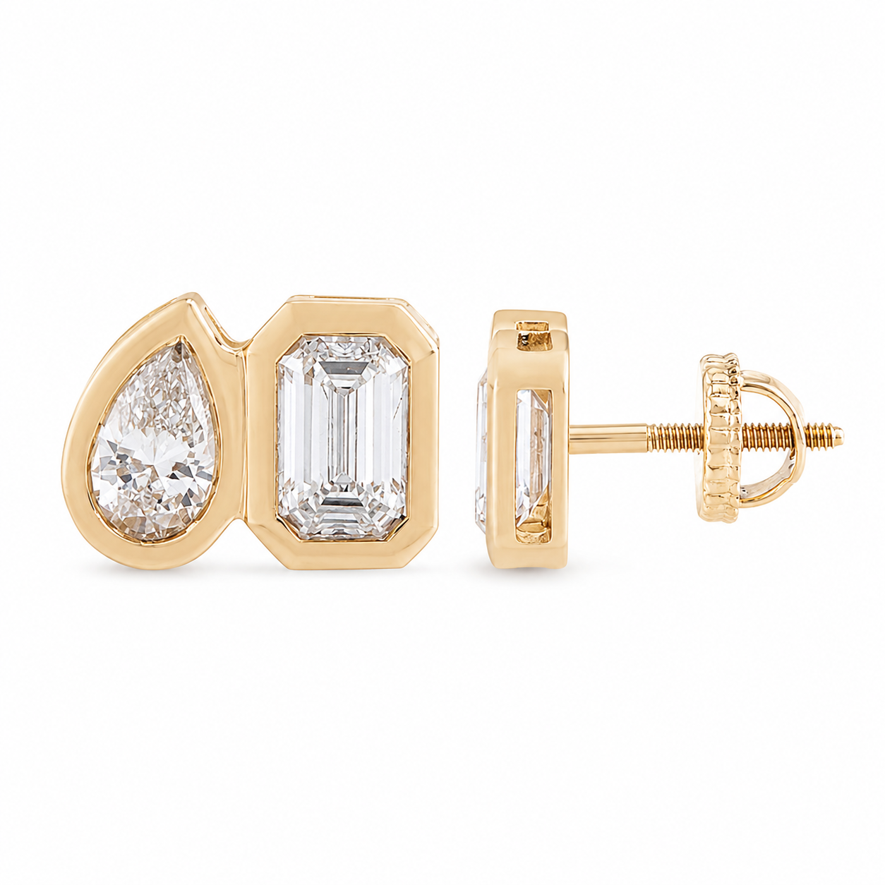 Twin Cut Diamond Studs