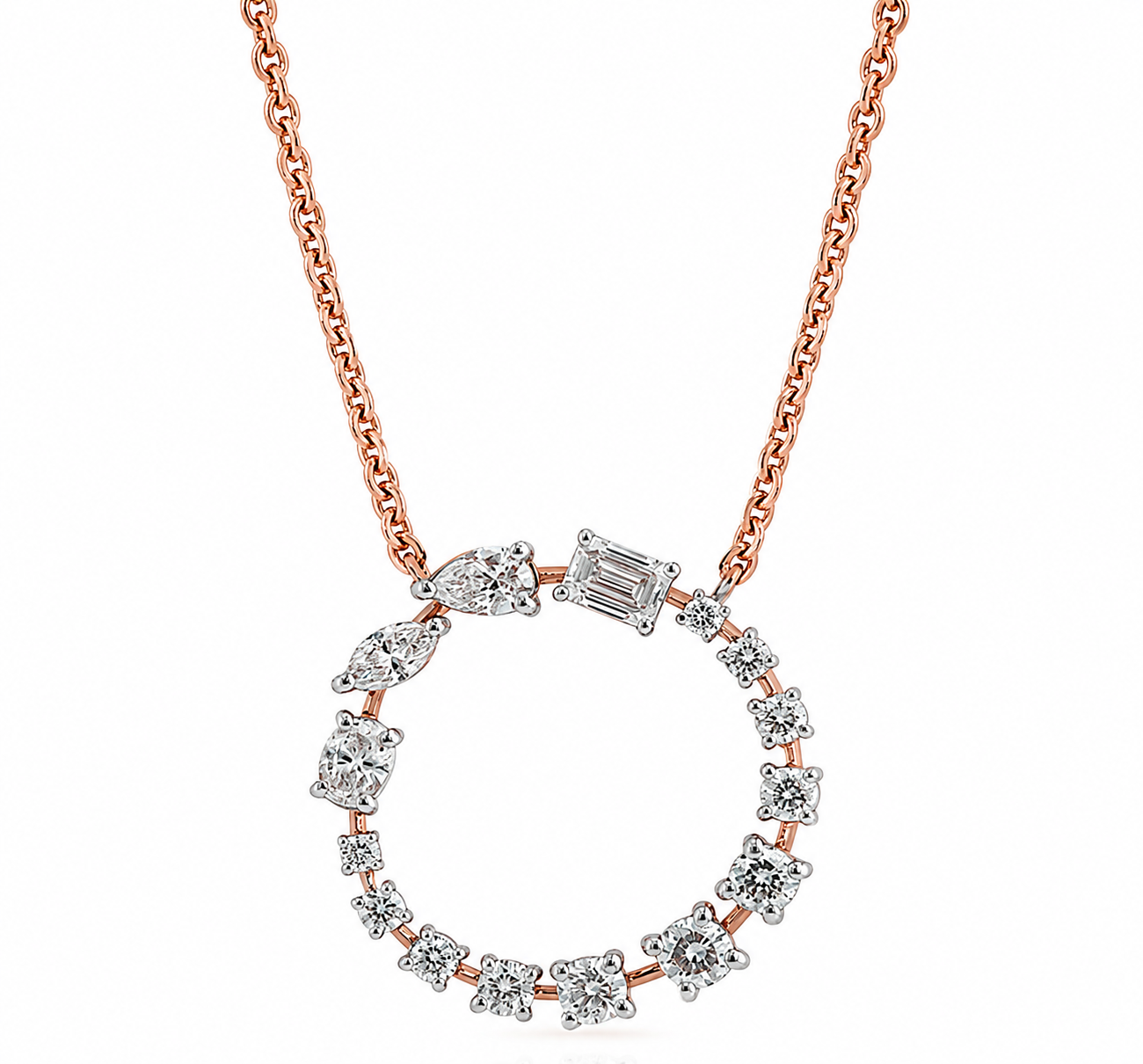 Infinity Spark Necklace