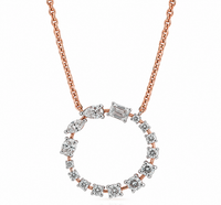 Infinity Spark Necklace