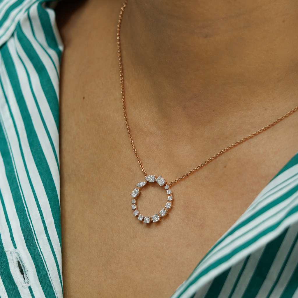 Infinity Spark Necklace