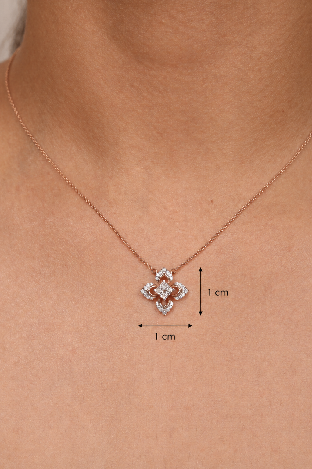 Floral Clover Pendant