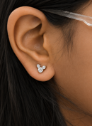 Trio Bloom Diamond Studs