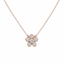 Flower Stone Necklace
