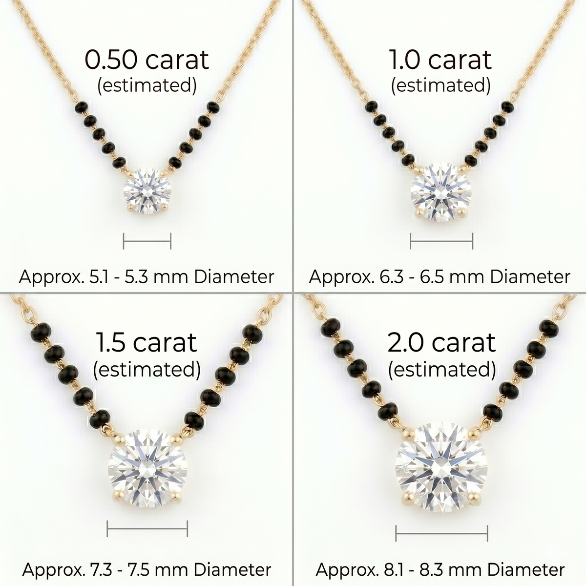 Round - .50ct / Yellow Gold / 9 kt