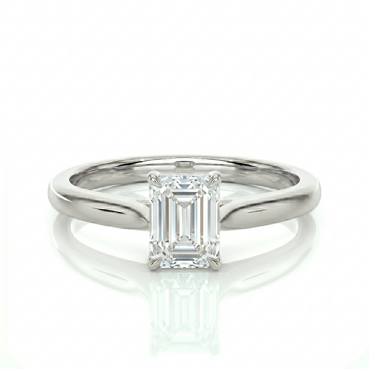 9 kt / White Gold / 7